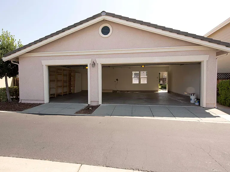 View of Garage in the back.