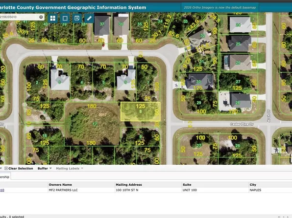 133 WHITE PINE DRIVE LOT 8, ROTONDA WEST, FL 33947