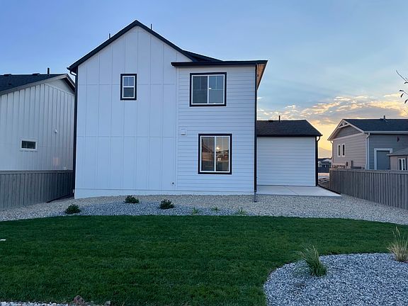 Fully landscaped backyard