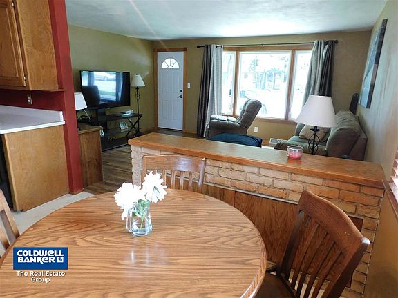 View 2 of kitchen to living room