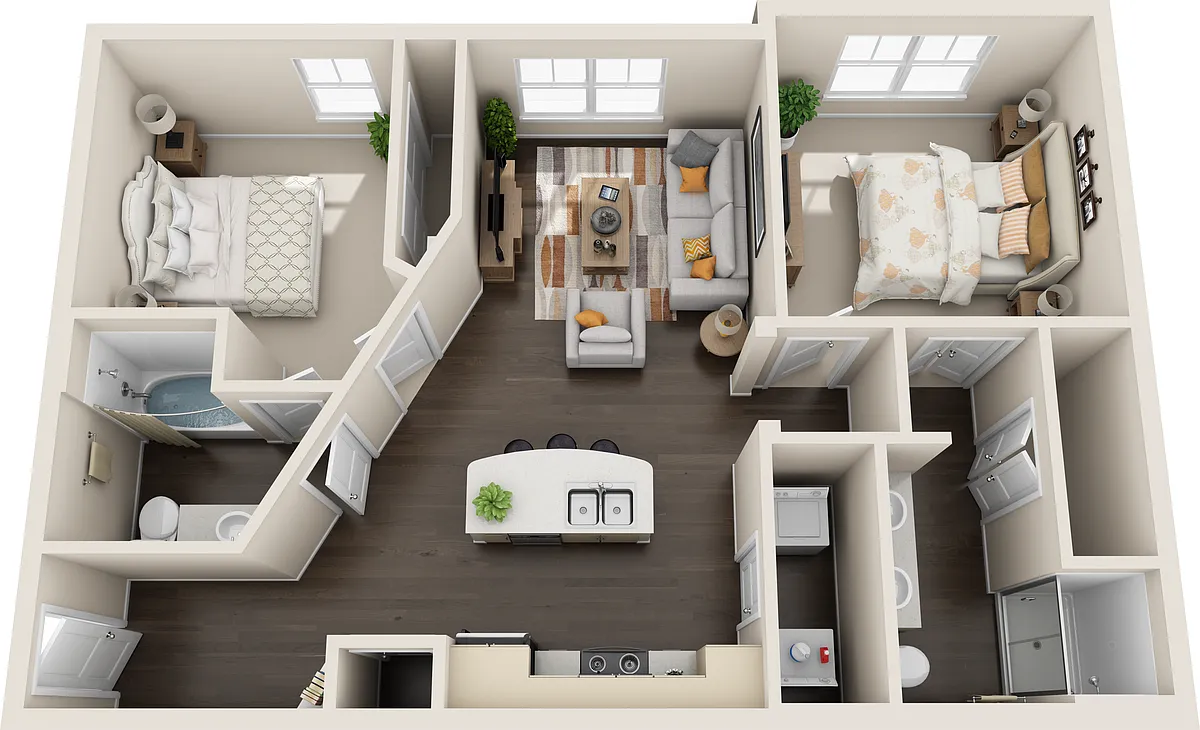 Floor plan B1 ALT 1
