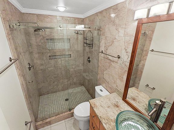 Renovated full bathroom upstairs