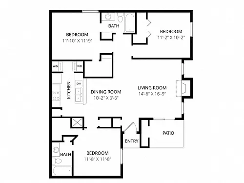 Floor plan C Upgraded