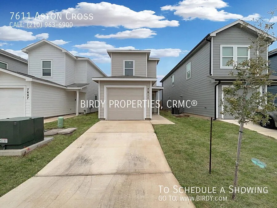 "Charming 3-Bed Oasis with 2.5 Baths in San Antonio 7611 Aston Cross Awaits!" — Photo 1