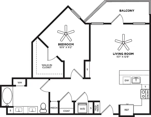 Floor plan A12