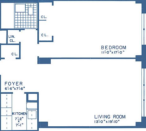 2nd image of 30 W 60th St APT 12K