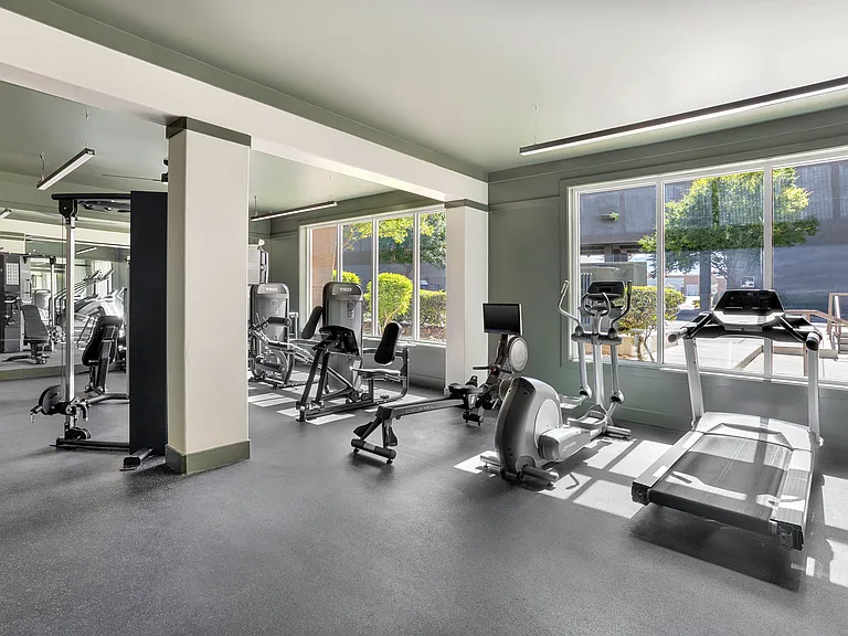 Work out on your schedule, just steps away from home.