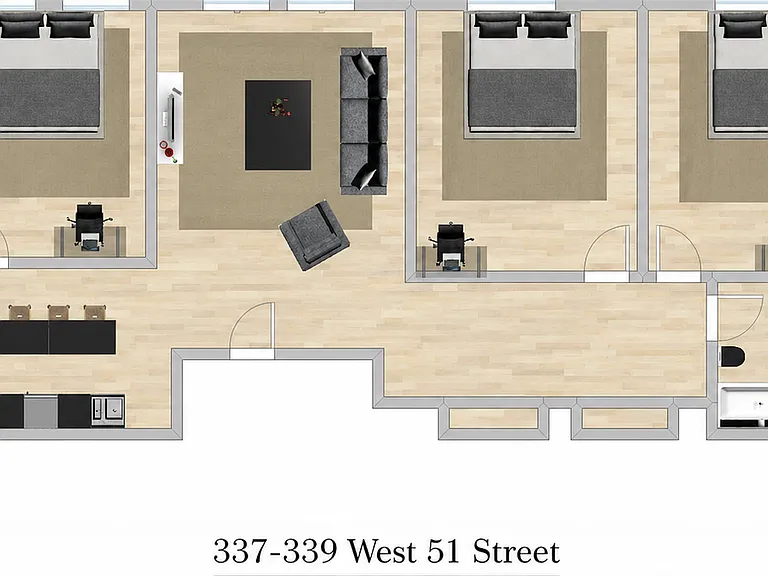 337 W 51st St #A — Photo 2