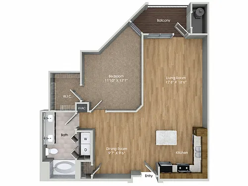 Floor plan A1FP
