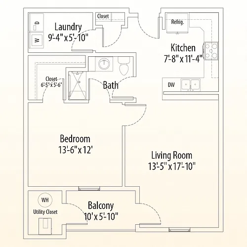 Floor plan B-bc