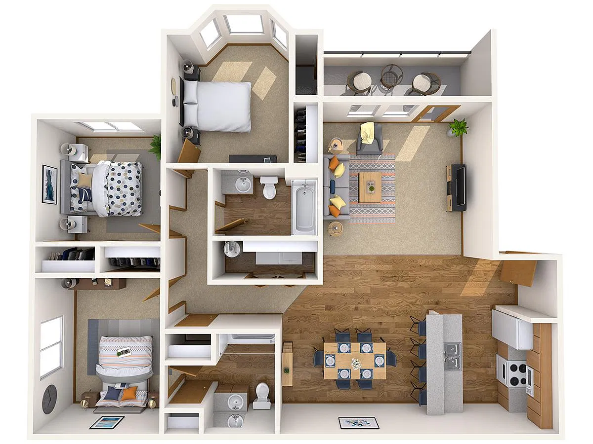 Floor plan Douglas Fir