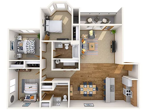 Floor plan Douglas Fir