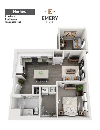 Floor plan Harlow