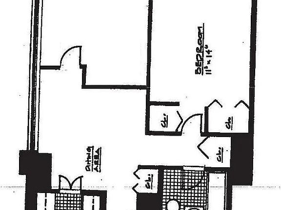 2nd image of 322 W 57th St APT 17H