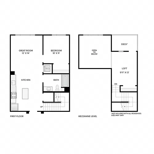 Floor plan The Webster Classic
