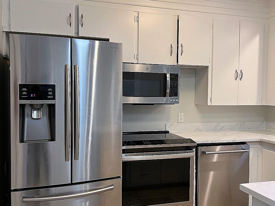Newly painted kitchen and new countertops