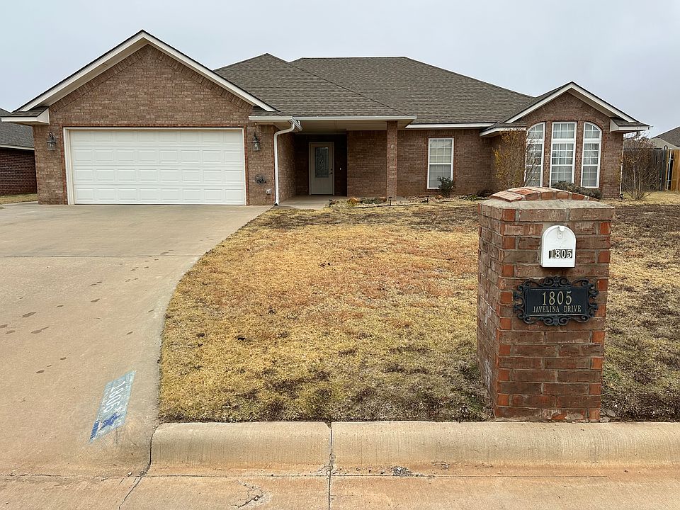 4 bed, 2 bath, 2 car garage