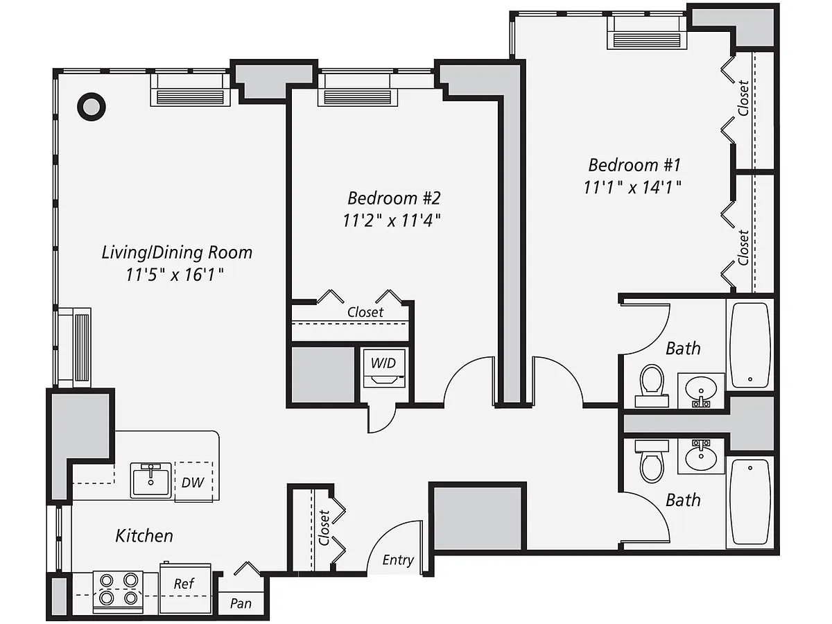 Floor plan B8