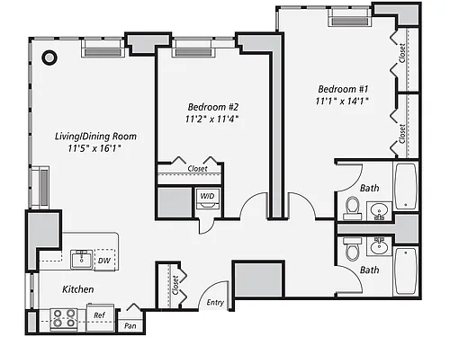 Floor plan B8