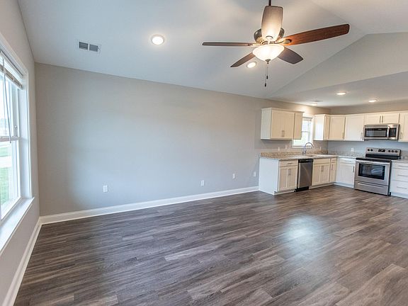 Open Concept Living/Kitchen Space