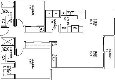 5th image of 1425 NW 61st St #1B-1Ba-752Sqft