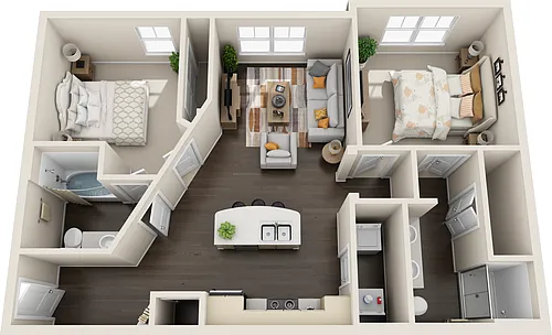 Floor plan B1