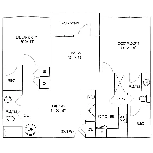 Floor plan Design 2A