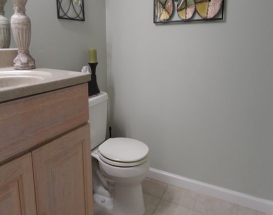 1/2 Bath - Main Floor