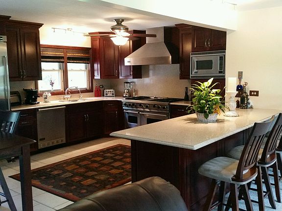 View of Kitchen from frontro