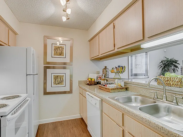 Kitchen at Regatta Apartments