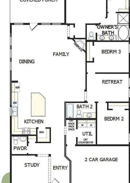 2nd image of 1144 Callaway Dr Lot 124