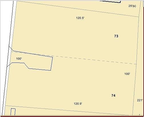 Parcel Map/Lot Dimensions