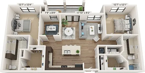 Floor plan B4