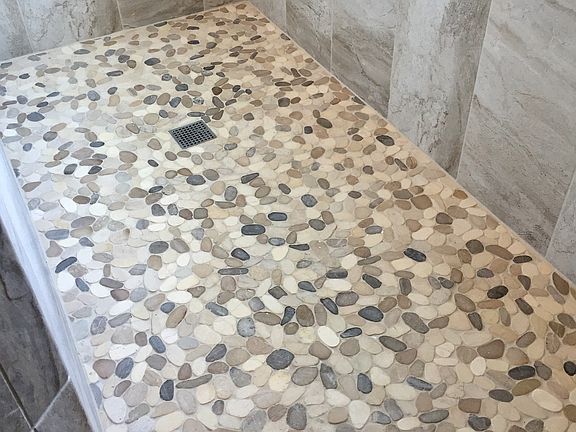 Custom Master Shower Floor