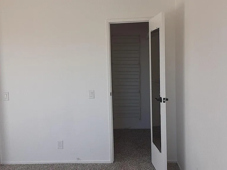 Master bedroom walk-in closet