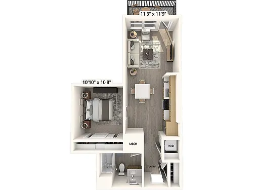 Floor plan AM04a