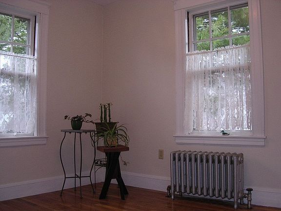 Two quiet bedrooms in the rear of the house.