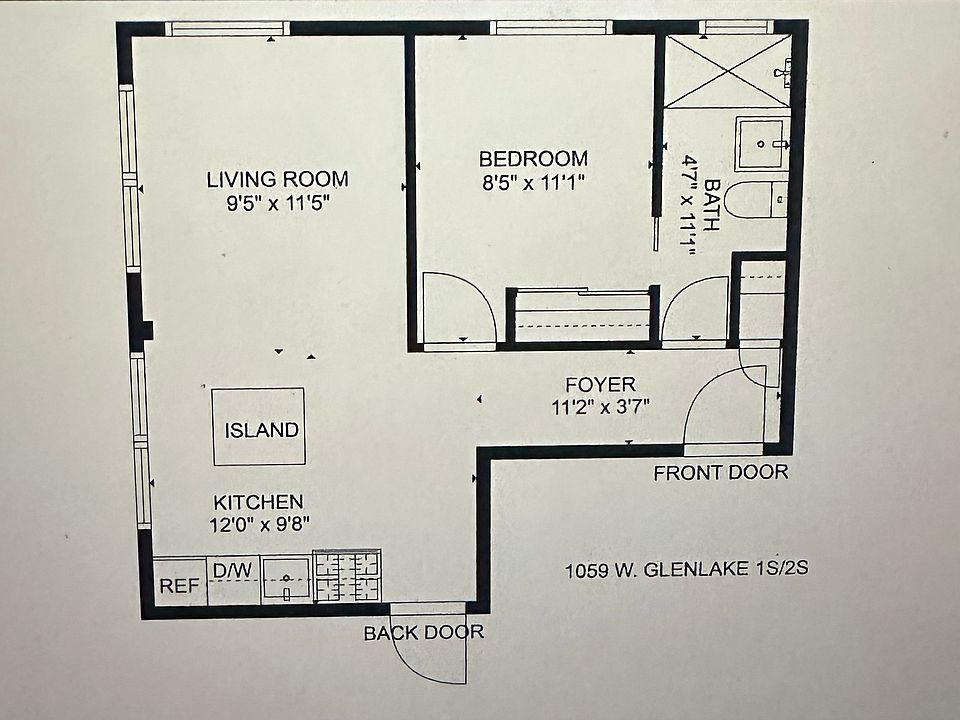 1st image of 1067 W Glen Lake Ave #2S