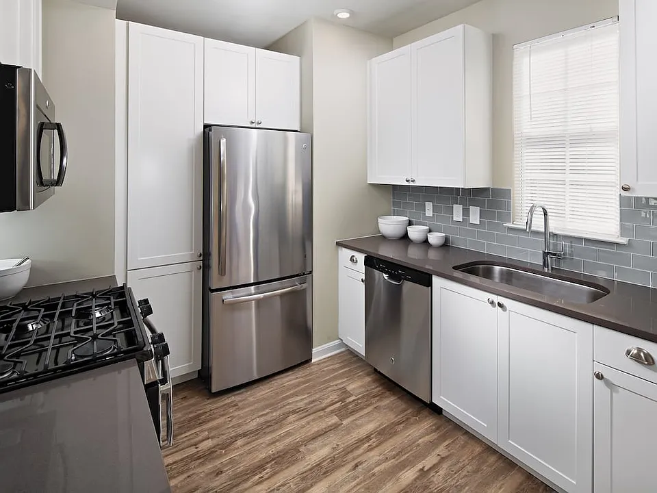 Kitchen with Tile Backsplash