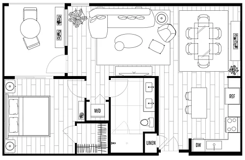 Floor plan A SEVEN