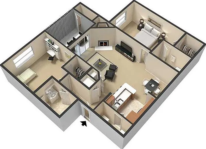 The Hub at 934 Apartments — Photo 36