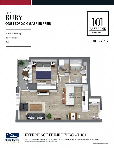Floor plan The Ruby BF