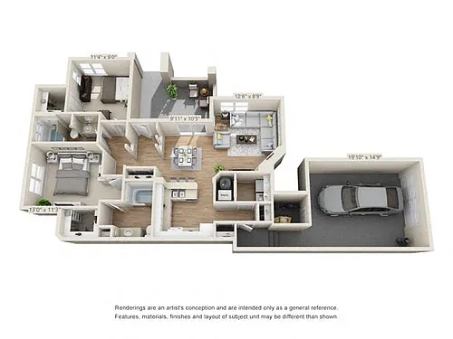 Floor plan Red Canyon - Rock Canyon