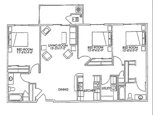 Floor plan Triplecrown