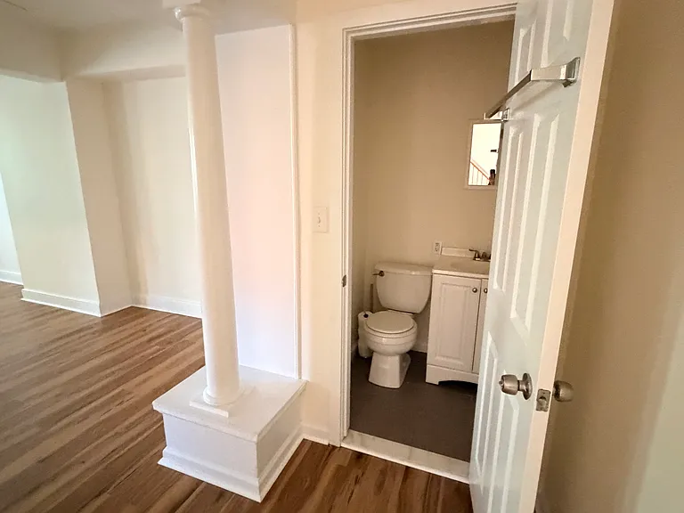 Half-bathroom