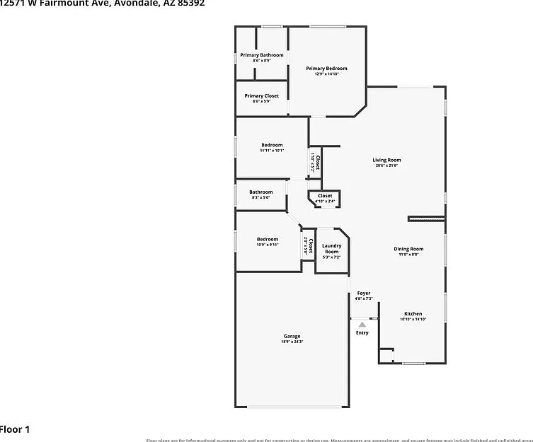 3 bed, 2.0 bath, 1525 sqft, $2,110 — Photo 2