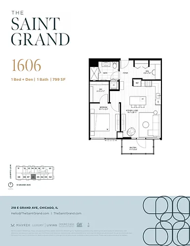 Floor plan 1606