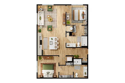 Floor plan B1