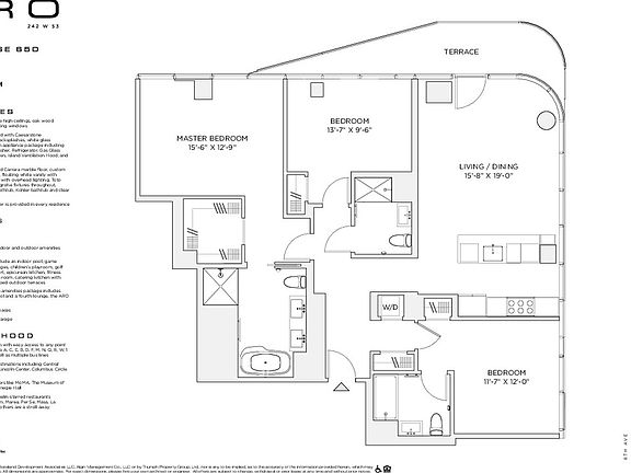 2nd image of 242 W 53rd St Ph 65D