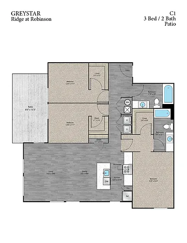 Floor plan C1
